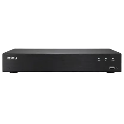 IMOU N236-16P 36 Kanal 16 PoE Girişli H.265 4K NVR Kayıt Cihazı 16TB Destekli Dahili Mikrofon Hoparlör resmi