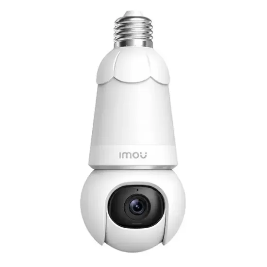 Imou IPC-S6DP-5M0WEB Bulb Cam Renkli Gece Görüş İki Yönlü Konuşma Siren Wifi 5MP E27 Ampul Duy Tipi Kamera resmi
