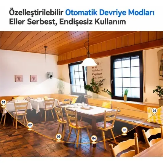IMOU IPC-PS2MP-5R1 Ranger PS2M Poe 2.8mm Lens İki Yönlü Ses Renkli Gece Görüş 5MP İç Mekan Bullet Kamera resmi