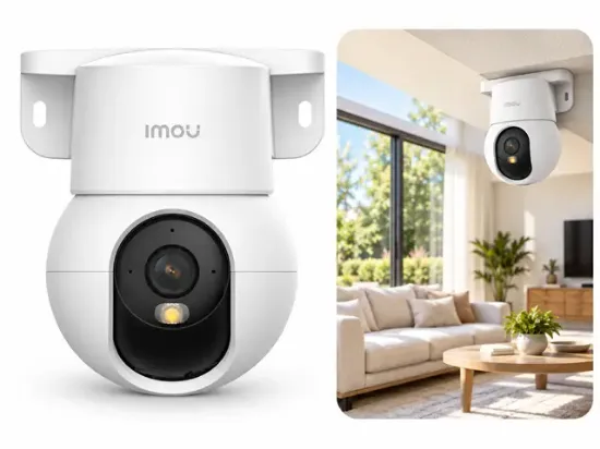 IMOU IPC-PS2MP-5R1 Ranger PS2M Poe 2.8mm Lens İki Yönlü Ses Renkli Gece Görüş 5MP İç Mekan Bullet Kamera resmi