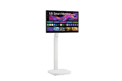 31.5 LG 32U889SA-W 4K TEKERLEKLI STANDLI SMART resmi
