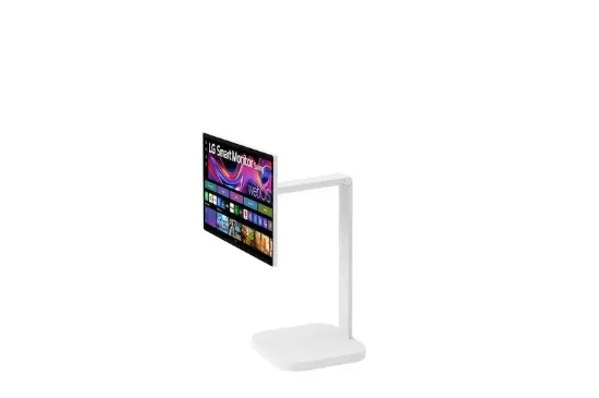 31.5 LG 32U889SA-W 4K TEKERLEKLI STANDLI SMART resmi