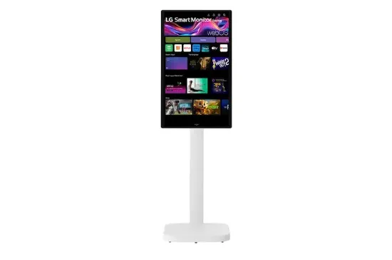 31.5 LG 32U889SA-W 4K TEKERLEKLI STANDLI SMART resmi