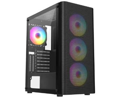 FRISBY FC-9385G 550W 4X RGB GAMİNG KASA resmi