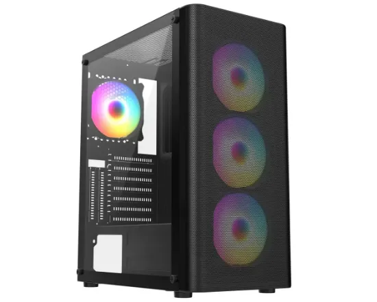 FRISBY FC-9385G 550W 4X RGB GAMİNG KASA resmi