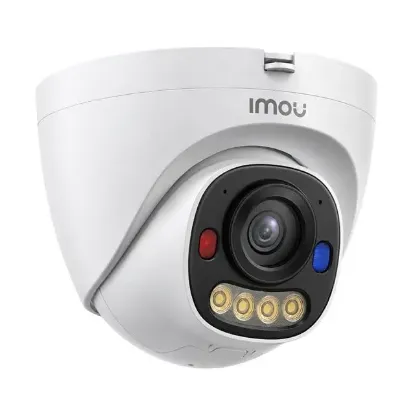 IMOU IPC-PS8DP-3V0 Turret PS8D PoE 2.8mm Lens Dahili Mikrofon Renkli Gece Görüş 3MP Dome Kamera resmi