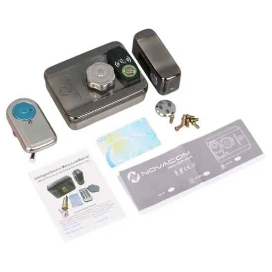 Novacom NC-AKL02WP NFC-RFID Otomatik Kart Okuyuculu Akıllı Kapı Kilidi Su Geçirmez (Karşılıklı) resmi