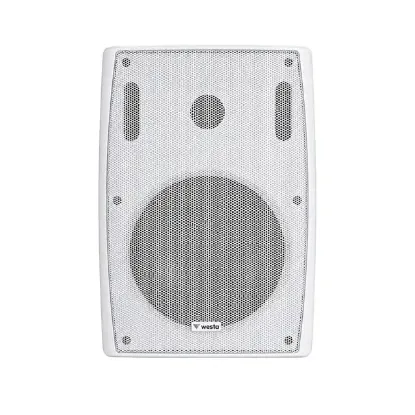WESTA WS-65TW BEYAZ 16 CM 50W 100V HAT TRAFOLU DUVAR TİPİ SÜTUN PLASTİK KABİN HOPARLÖR TEKLİ resmi