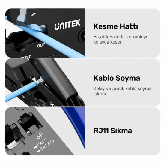 UNITEK 8P/ ÇOK FONSİYONLU SKIMA ALETİ (OT139ABL01) resmi