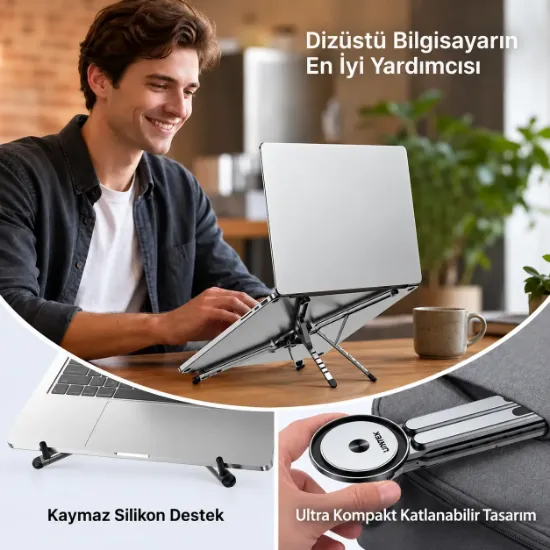 UNITEK TAŞINABİLİR MANYETİK STAND (OT1121AGY01) resmi