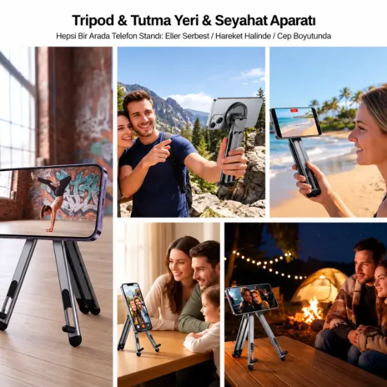 UNITEK TAŞINABİLİR MANYETİK STAND (OT1121AGY01) resmi