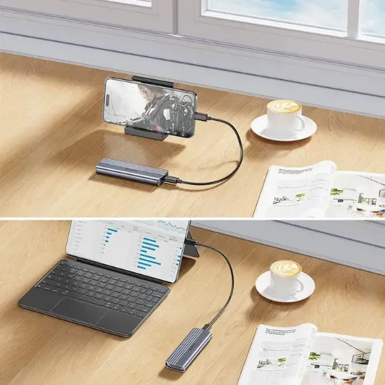UNITEK M.2 PCIe NVME USB-C SSD KUTUSU (S1241B01) resmi