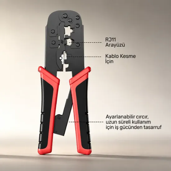 UNITEK 4P/6P/8P CIRCIRLI SIKMA ALETİ (OT136ARD01) resmi