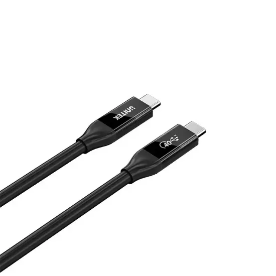 UNITEK 240W USB4 TYPE-C KABLO (C14100ABK01-2M) resmi
