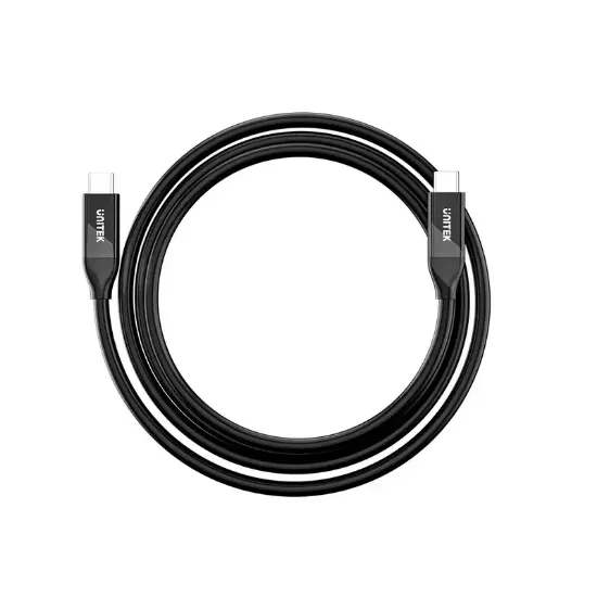 UNITEK 240W USB4 TYPE-C KABLO (C14100ABK01-2M) resmi