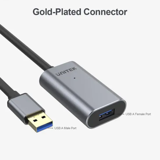 UNITEK USB3.0 PREMIUM UZATMA KABLOSU 10MT (Y-3005) resmi