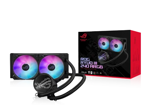 ASUS ROG RYUO III 240 ARGB 240MM SIVI SOĞUTUCU resmi