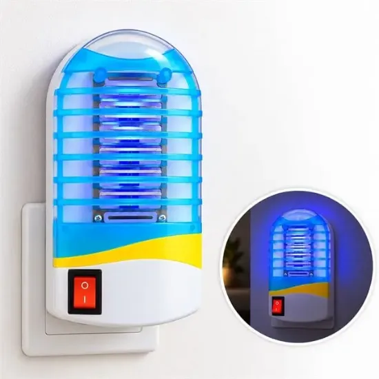 PowerMaster PM-38937 Mavi Işıklı Priz Tipi Elektrikli Sinek Öldürücü resmi