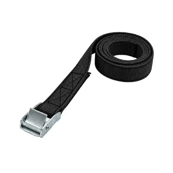 Sunup SN-42097 Siyah 3 Metre Mini Mandallı Gerdirme Halatı Bağlama Kayışı resmi