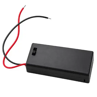 PowerMaster PM-38178  2'li AA On-Off Anahtar Swıtchli Pil Yuvası resmi