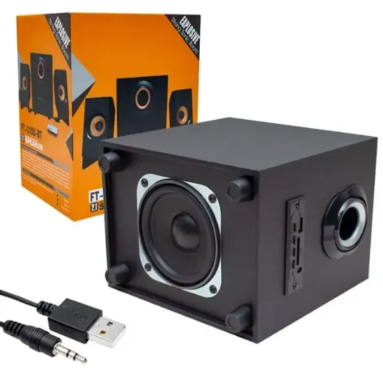 MagicVoice MV-4966 2+1 USB/TF/FM/BT Hoparlör - Speaker resmi