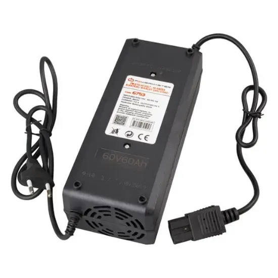 Powermaster PM-6753 60 Volt - 60 Amper Elektrikli Bisiklet Şarj Cihazı resmi