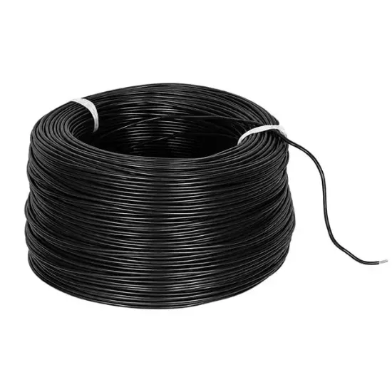 Artar H03V-K 0.22mm Bakır Çok Damarlı Devre Montaj Kablosu Siyah Zil Teli (0.22MM2 100 Metre) resmi