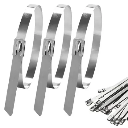 PowerMaster PM-26359 304 Paslanmaz Çelik Kablo Bağı 4.6X200Mm resmi