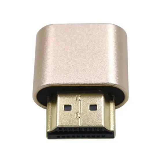 Powermaster PM-29416 HDMI 4K Uhd Dummy Plug Sanal Monitör Ekran Kartı Emülatörü resmi