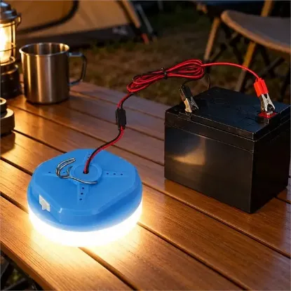 Powermaster PM-39337 DC 12V Akü Maşalı 6500K Beyaz LED Lamba resmi