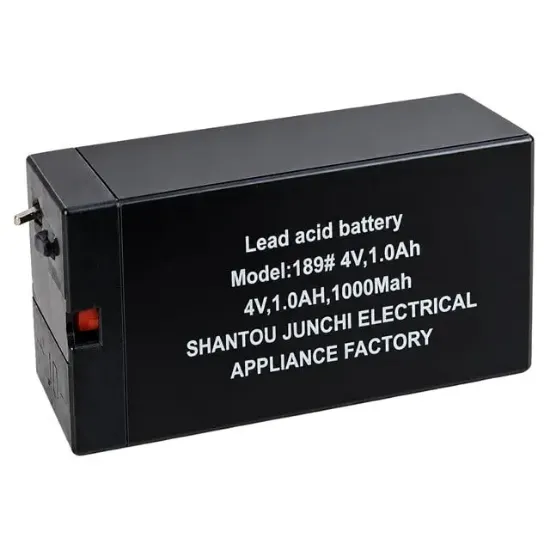 4 Volt 1 Amper Işıldak Akü (35x22x64 Mm) resmi