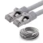 Powermaster PMCAT72 2 Metre Gri CAT7 Kablo 10 Gbps Hız Destekli resmi