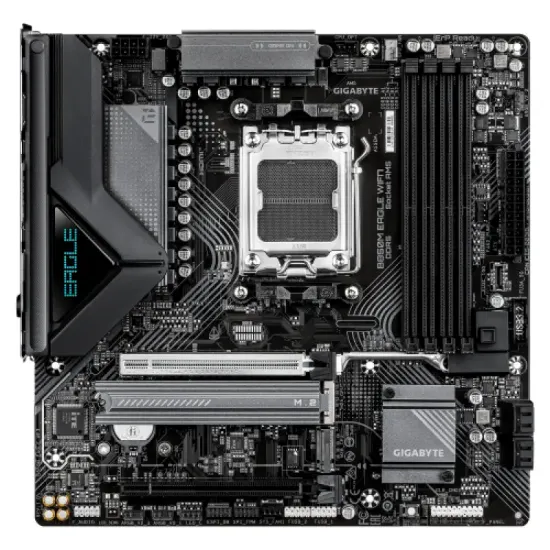 GIGABYTE B850M EAGLE WIFI7 DDR5 7600Mhz HDMI/DP MATX AM5 resmi