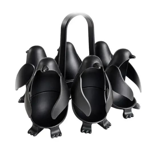 Sunup SN-38917 6 Bölmeli Penguen Tasarımlı Yumurta Haşlama Aparatı resmi